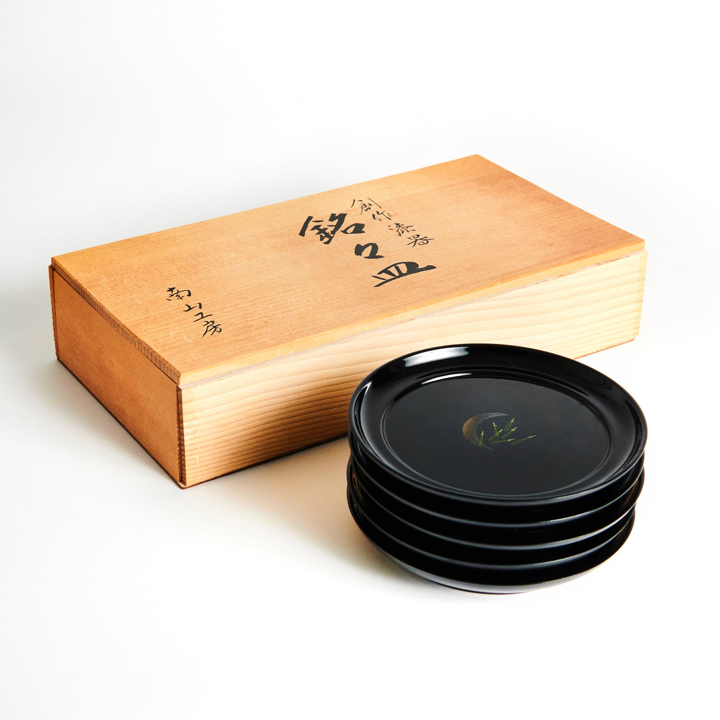 Japanese Lacquerware plates - Meimei-sara Aizu-nuri