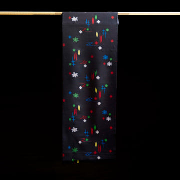 Japanese Kasuri Style Pattern Wool Textile (18.5 m Roll)
