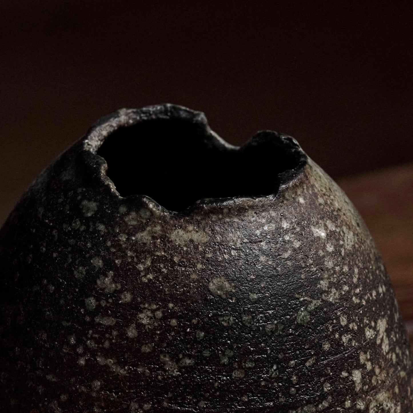 Japanese Ceramic Sculptural Vase