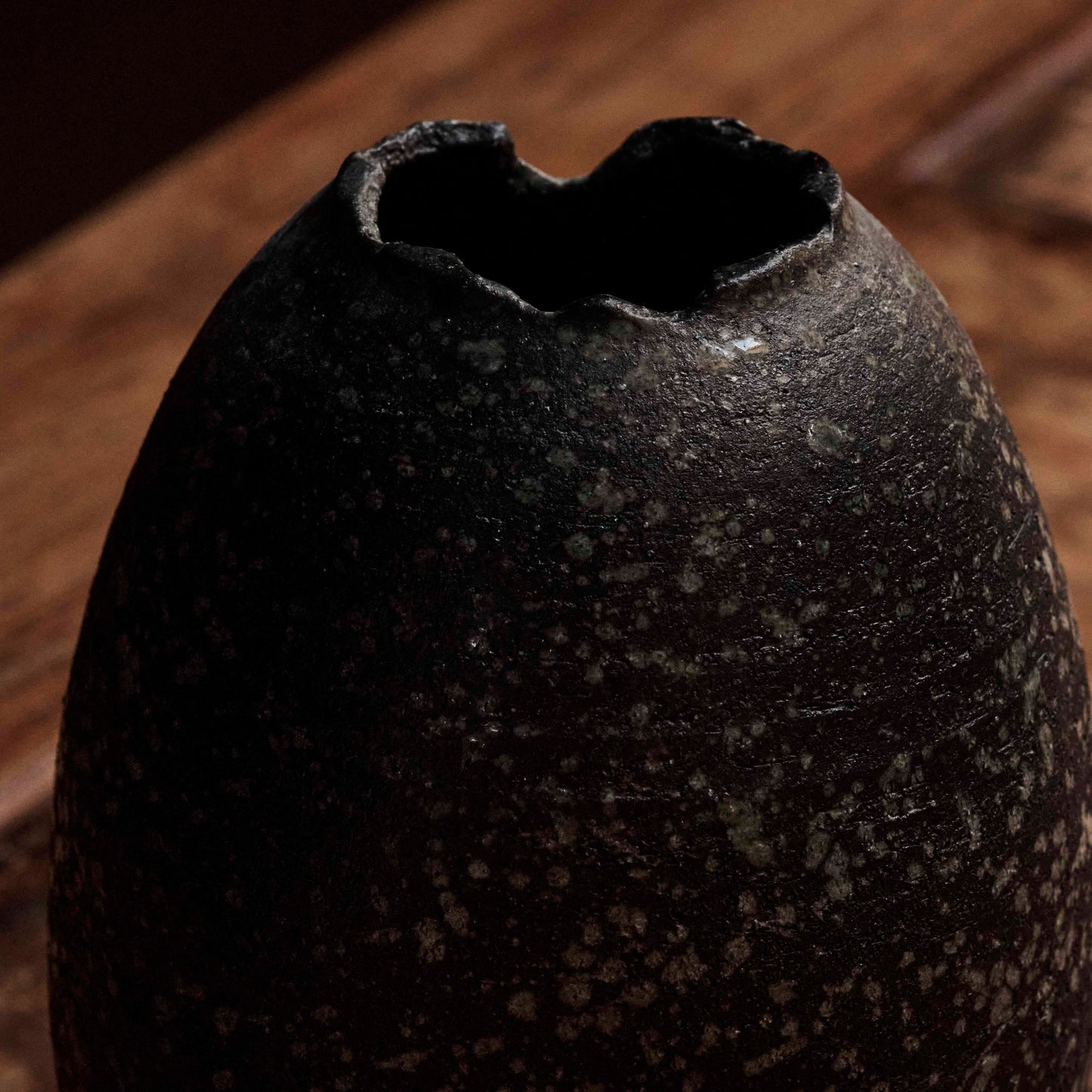 Japanese Ceramic Sculptural Vase