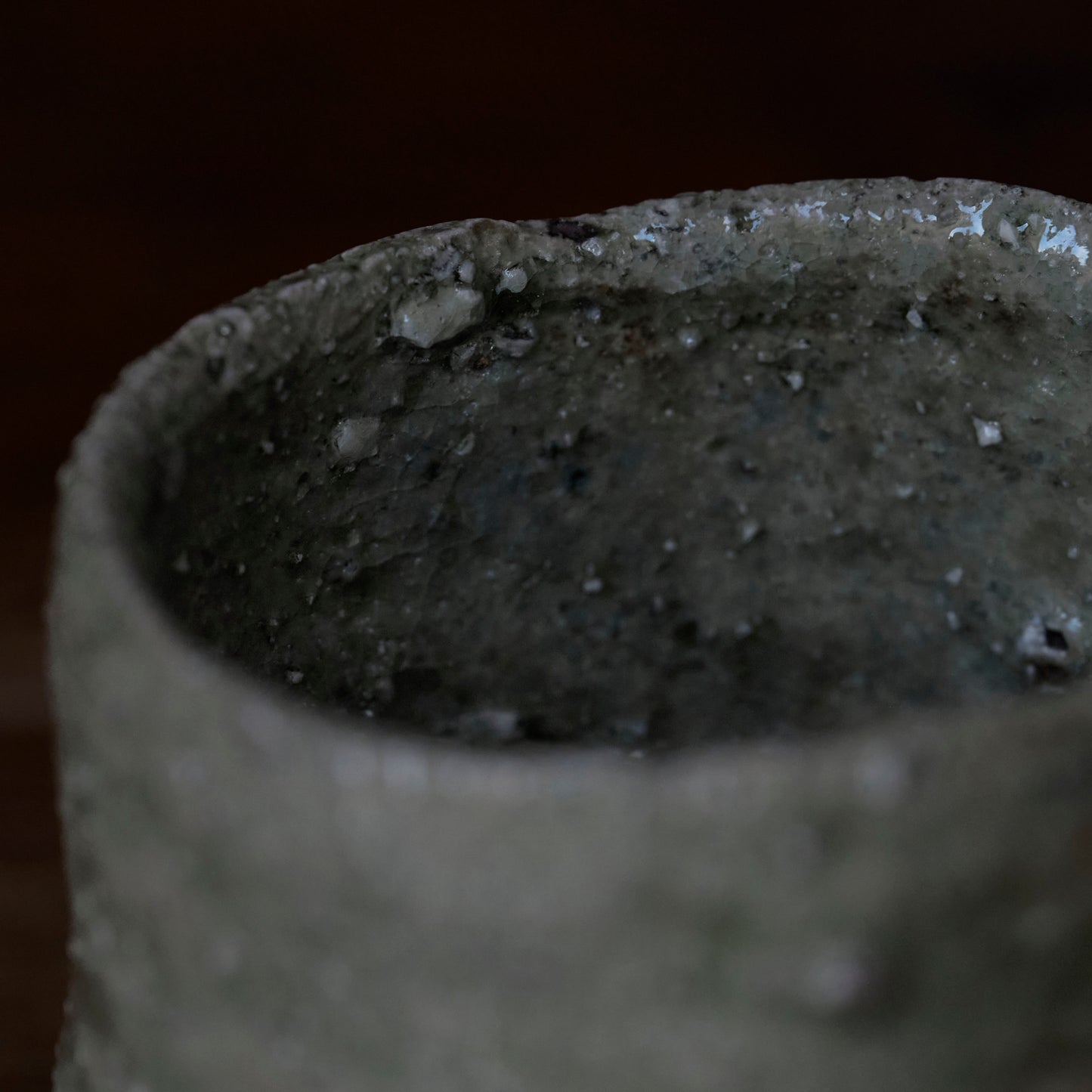 Ash-Glazed Yunomi (Tea Cup) Type-B