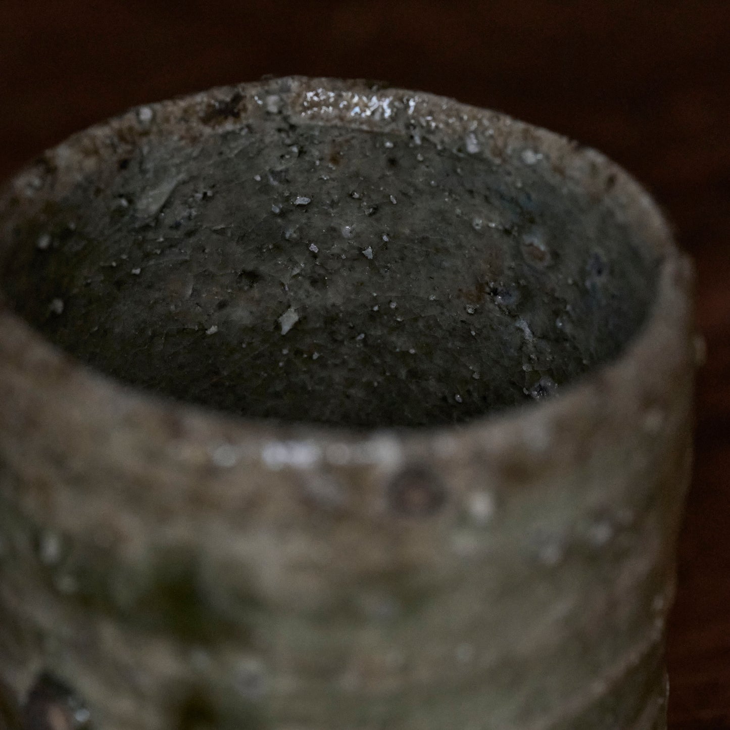 Ash-Glazed Yunomi (Tea Cup) Type-D