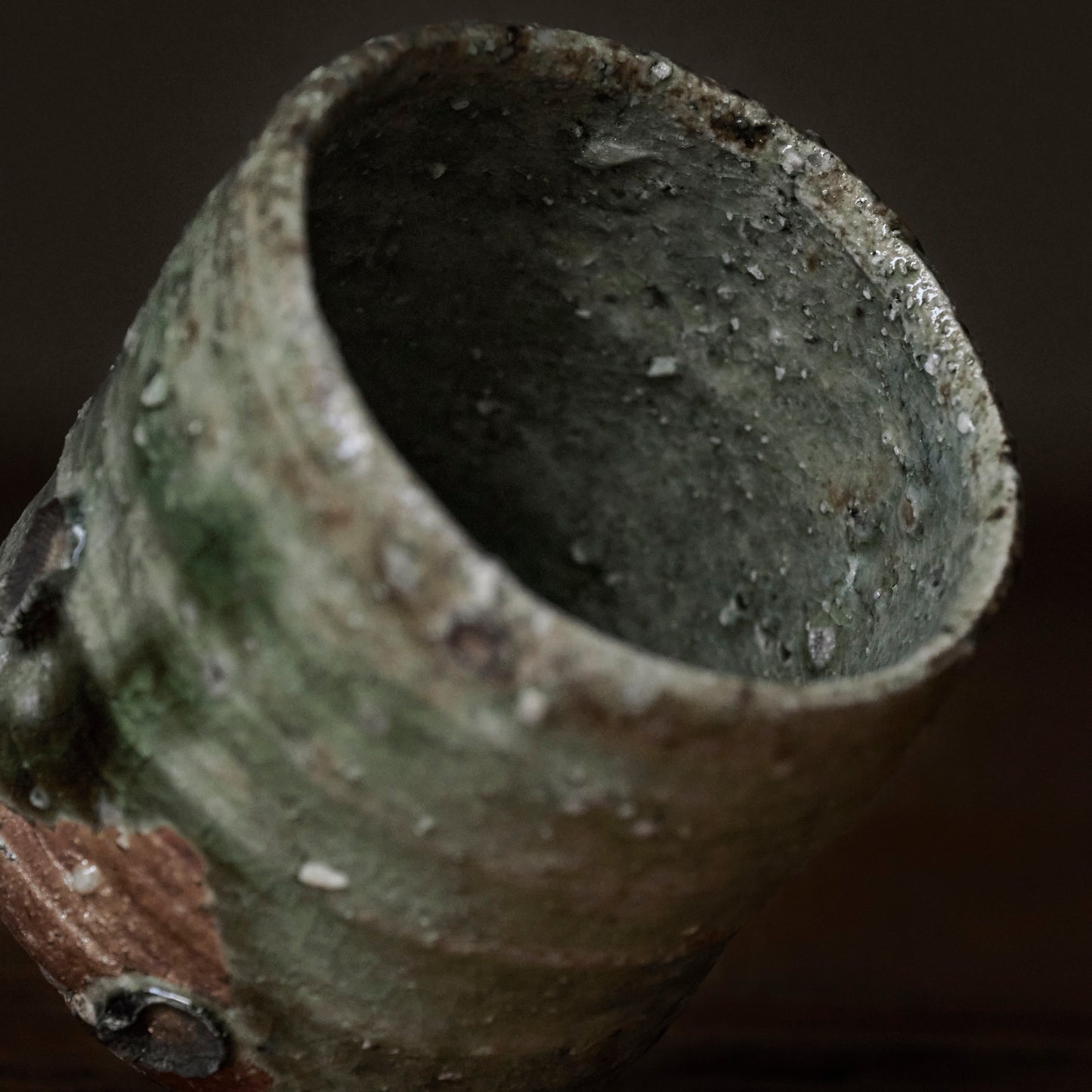 Ash-Glazed Yunomi (Tea Cup) Type-D